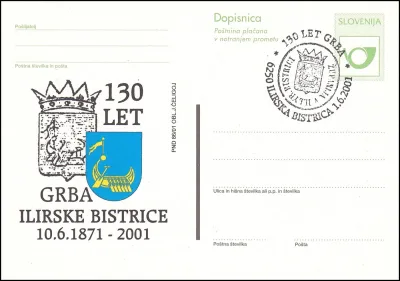 130 LET GRBA ILIRSKE BISTRICE 1871 - 2001